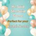 He Said She Said Game Perfect for Your Bridal Shower. Balloons with text overlay.